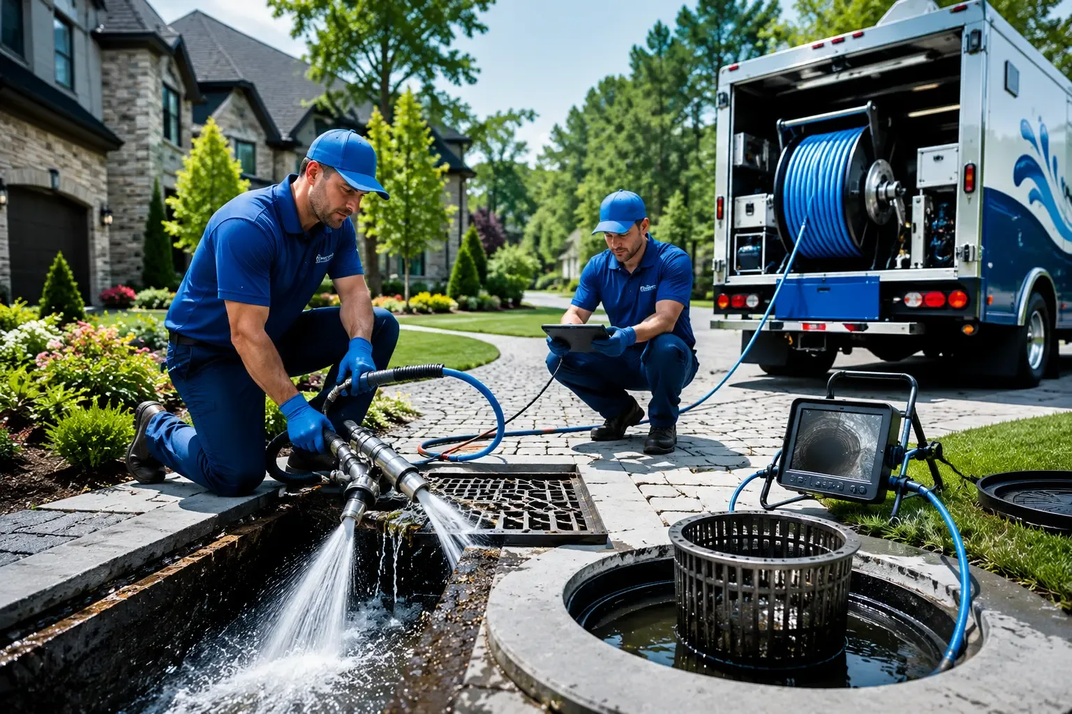 Local outdoor drain cleaning professionals in Denton, NE